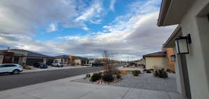 View of street winter 2024