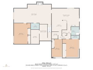 View of home floor plan
