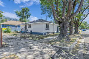Rear view of house