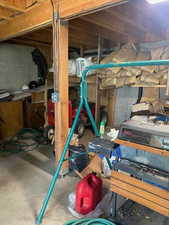 View of storage room