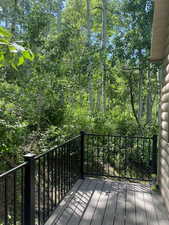 View of deck