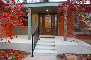 Entrance to property