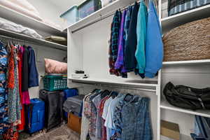 Walk-in closet in the second primary suite too!