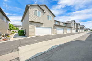 View of front of home with a residential view