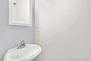 Bathroom featuring a sink