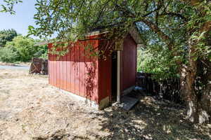 View of shed