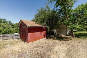 View of shed