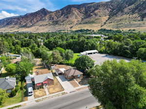 View of mountain background