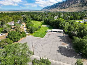 Aerial view of mountains