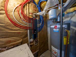 Utilities with gas water heater