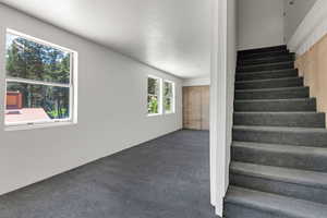 Workshop area/Storage above garage