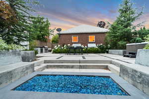 Fire Pit and seating area