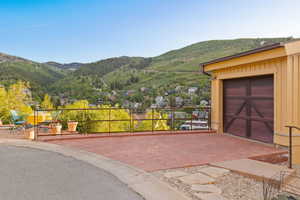 View of mountain backdrop