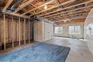 View of basement