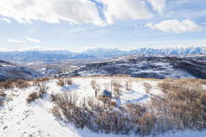 View of mountain background