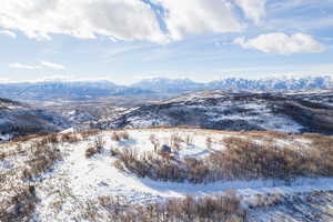 View of mountain background