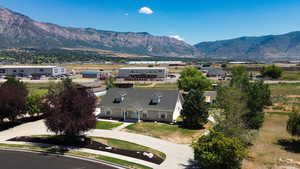 View of mountain background