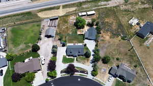 Aerial view of property's location