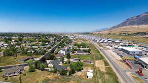 Drone / aerial view of mountains