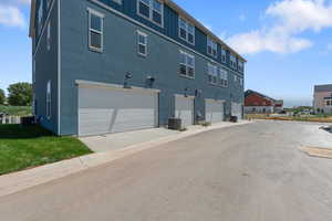 View of asphalt street