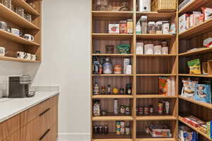View of pantry
