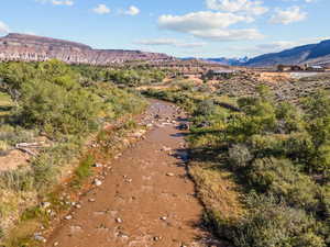 View of mountain background