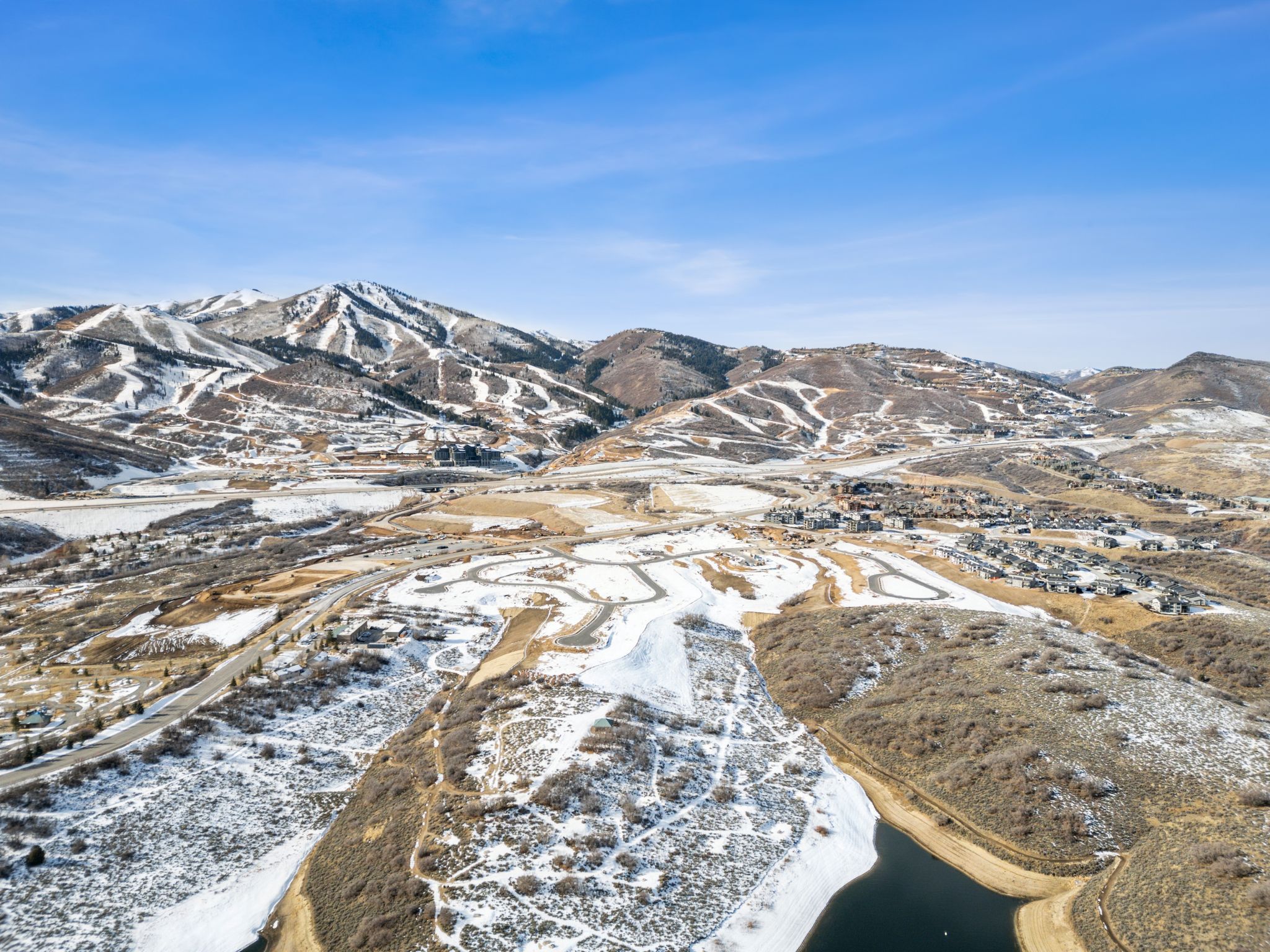View of mountain background