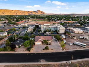 Aerial view of mountains