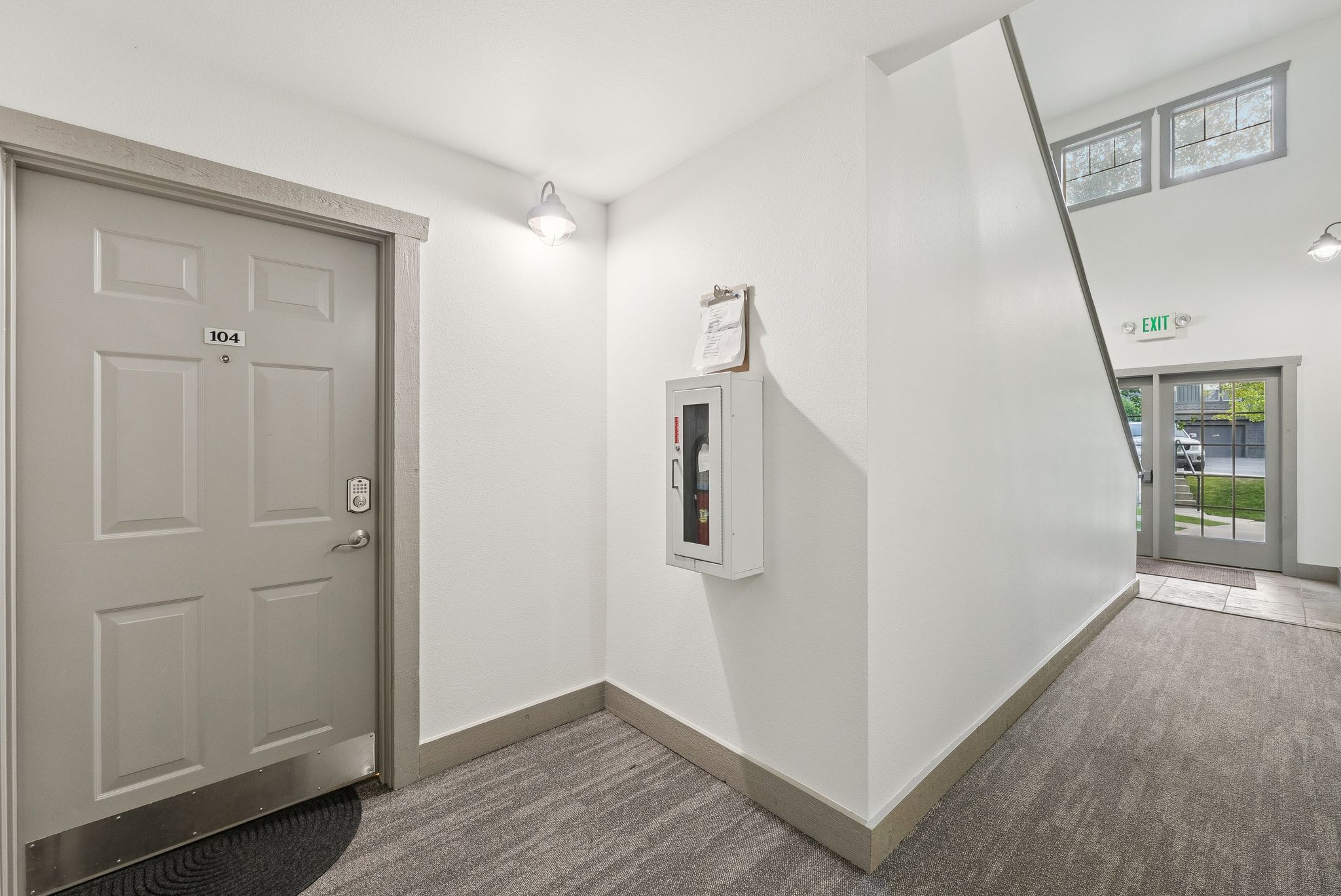 Entrance to property