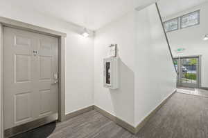 Entrance to property