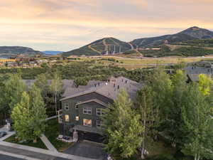 View of mountain backdrop