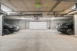 View of parking garage