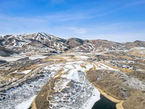 View of mountain background