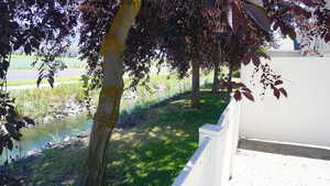 East view of yard, Canal