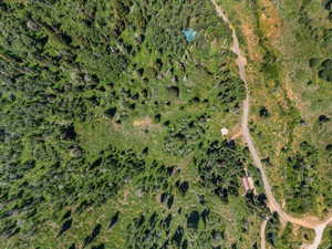 Aerial view of property and surrounding area