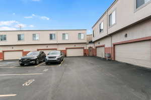 View of front facade featuring stucco siding