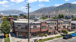 View of mountain backdrop