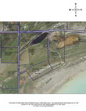 Aerial view of property's location