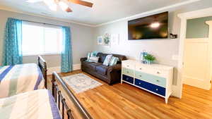 Double Queen Bedroom also has smart TV and queen size sleeper sofa