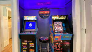 Game Room also includes two stand up classic arcade games