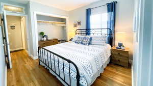 Cottage bedroom #1 (#5 overall) featuring another king size bed