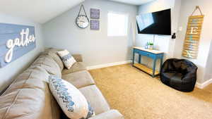 The Cottage loft alos has a smart TV