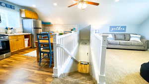 The Cottage loft panorma view