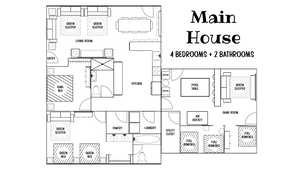 Main house Floorplan