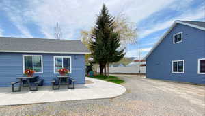The Playcation Station has 6 Lifetime picnic tables on the property for guests to use