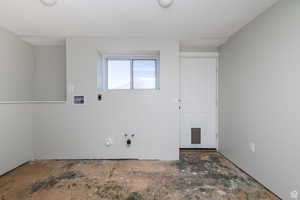 View of spare room