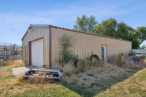 View of outdoor structure