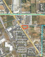 Map / location with property boundaries highlighted