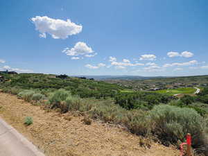 View of mountain background