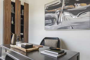 View of home office